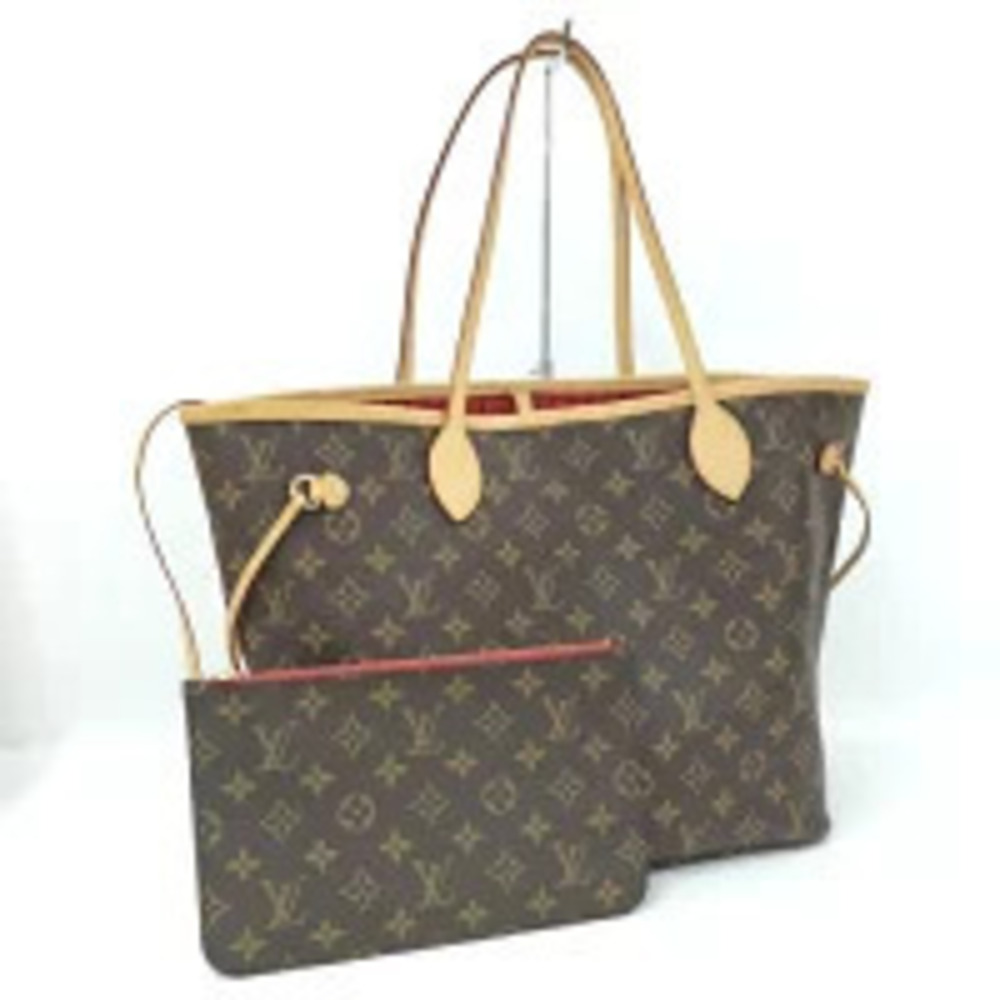 LOUIS VUITTON Neverfull Monogram Cerise Red
